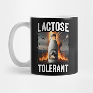 Lactose Tolerant Funny Parody Mug